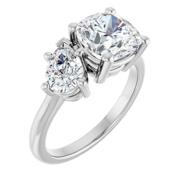 Two-Stone Engagement Ring Jimmy Smith Jewelers Decatur, AL