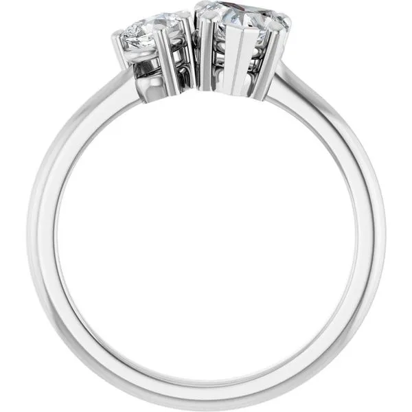 Two-Stone Engagement Ring Image 2 J. Thomas Jewelers Rochester Hills, MI