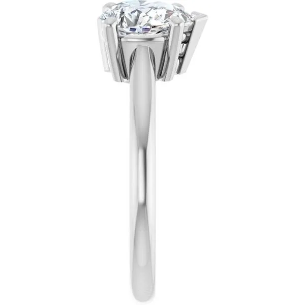 Two-Stone Engagement Ring Image 4 Arezzo Jewelers Elmwood Park, IL