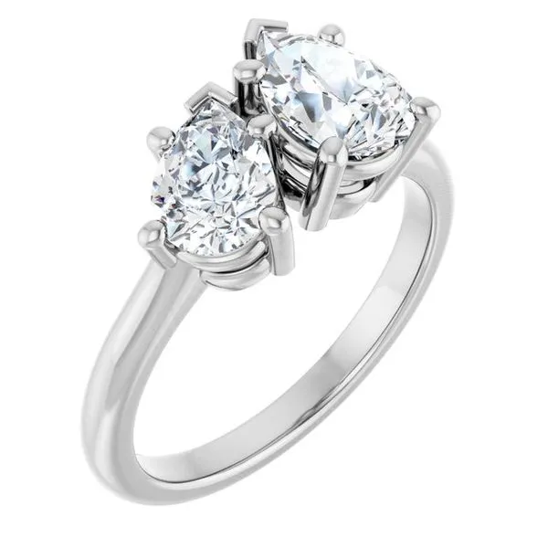 Two-Stone Engagement Ring Futer Bros Jewelers York, PA