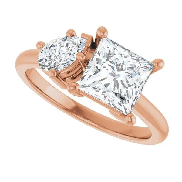 Two-Stone Engagement Ring Image 5 Paul James Jewelers Angels Camp, CA