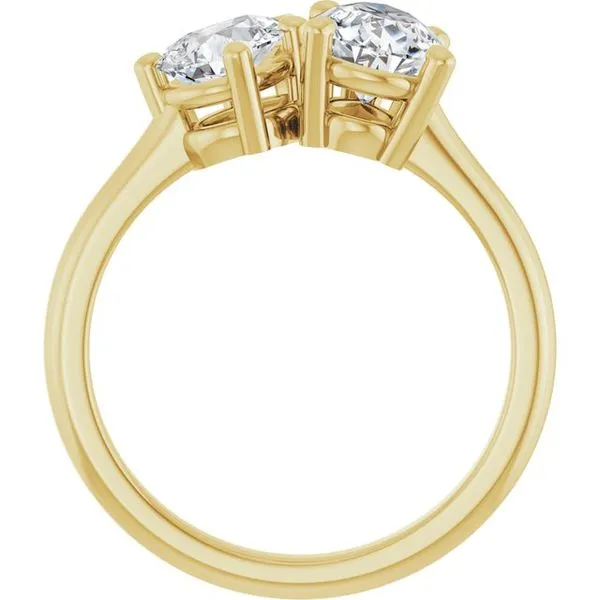 Two-Stone Engagement Ring Image 2 Mark Jewellers La Crosse, WI