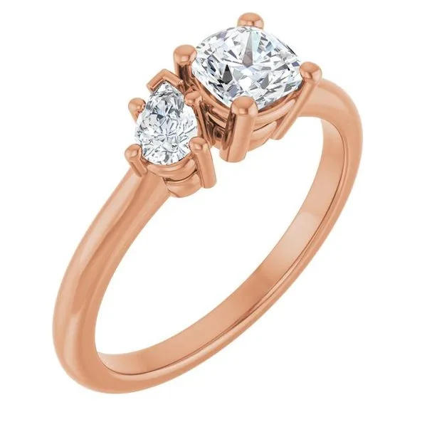 Two-Stone Engagement Ring J. Thomas Jewelers Rochester Hills, MI