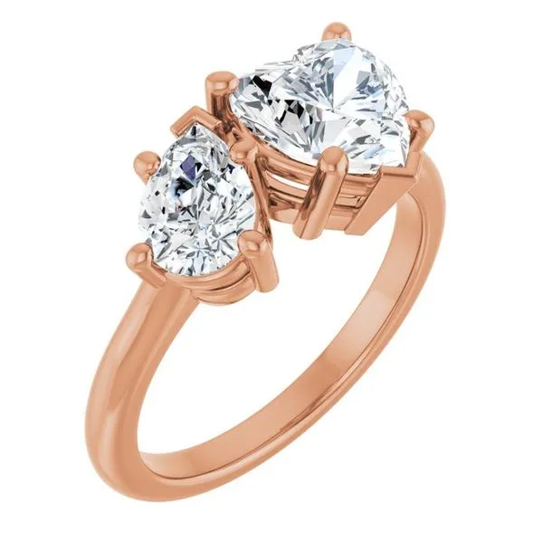 Two-Stone Engagement Ring Ocean View Jewelers Millville, DE