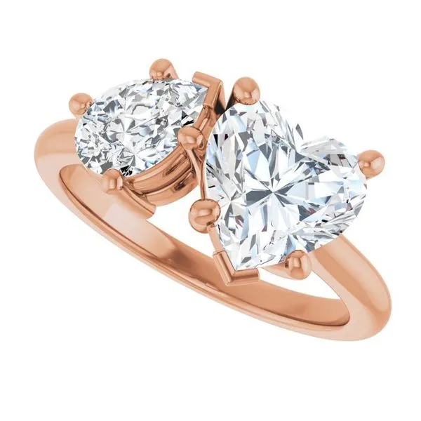 Two-Stone Engagement Ring Image 5 Futer Bros Jewelers York, PA