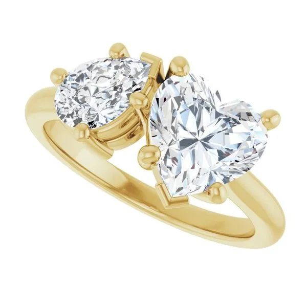 Two-Stone Engagement Ring Image 5 Natale Jewelers Sewell, NJ