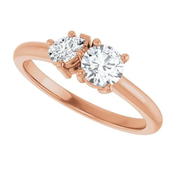 Two-Stone Engagement Ring Image 5 Clater Jewelers Louisville, KY