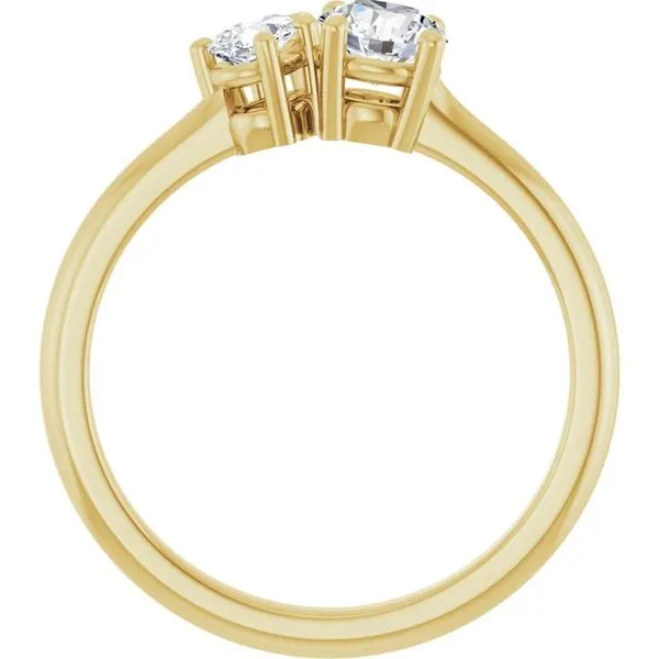 Two-Stone Engagement Ring Image 2 Morin Jewelers Southbridge, MA