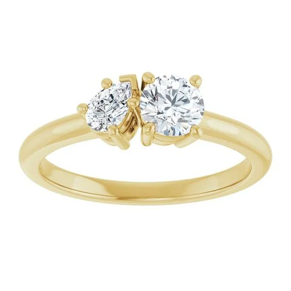 Two-Stone Engagement Ring Image 3 Raleigh Diamond Fine Jewelry Raleigh, NC