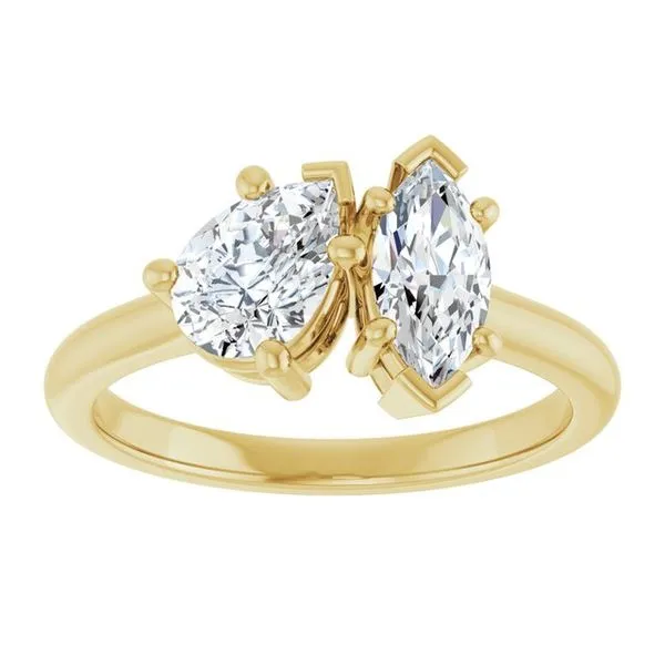 Two-Stone Engagement Ring Image 3 Paul James Jewelers Angels Camp, CA