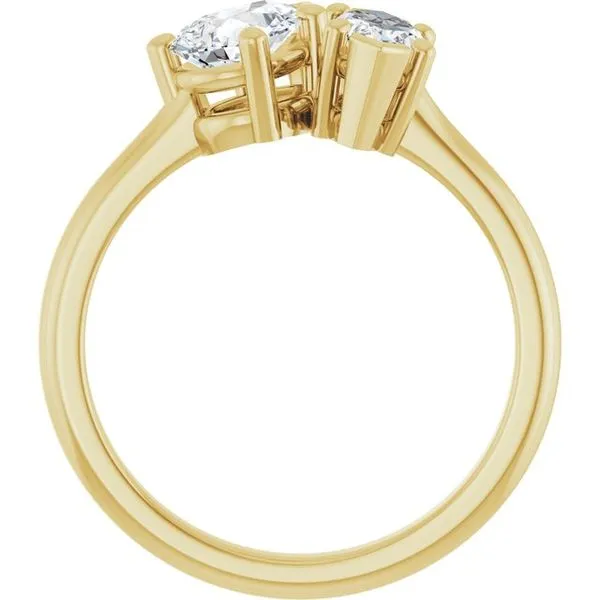 Two-Stone Engagement Ring Image 2 Paul James Jewelers Angels Camp, CA