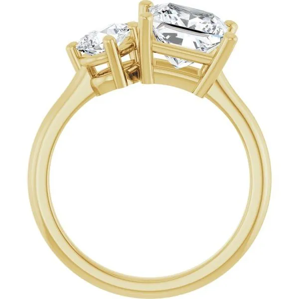 Two-Stone Engagement Ring Image 2 Arezzo Jewelers Elmwood Park, IL