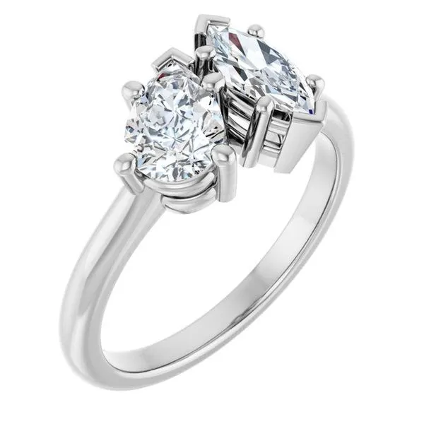 Two-Stone Engagement Ring Vulcan's Forge LLC KANSAS CITY, MO