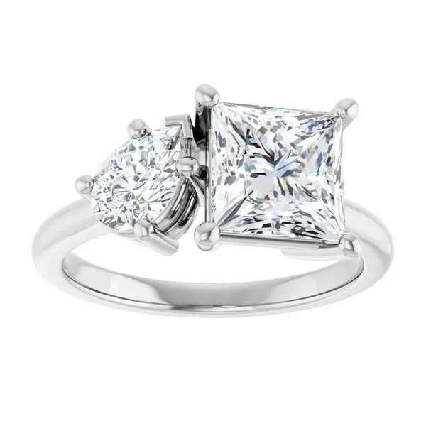 Two-Stone Engagement Ring Image 3 Paul James Jewelers Angels Camp, CA