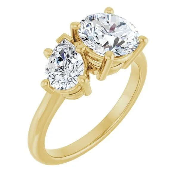 Two-Stone Engagement Ring Don's Jewelry & Design Washington, IA