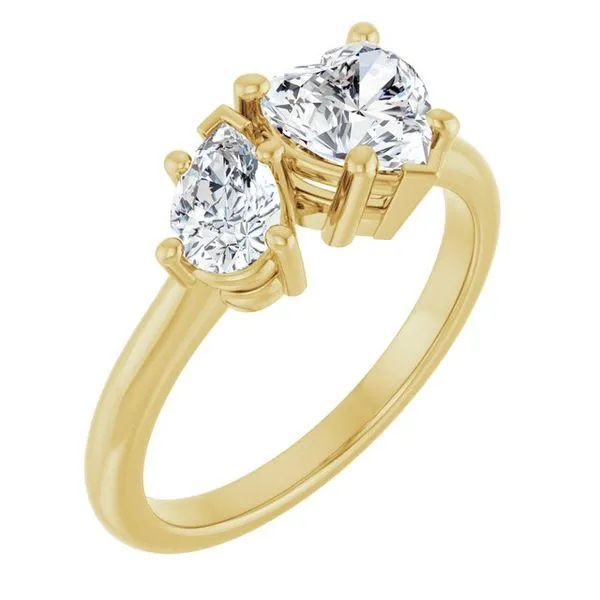 Two-Stone Engagement Ring Morin Jewelers Southbridge, MA