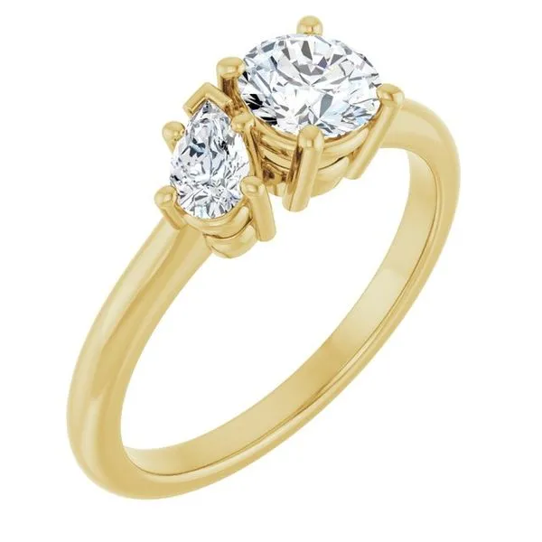 Two-Stone Engagement Ring J. Thomas Jewelers Rochester Hills, MI