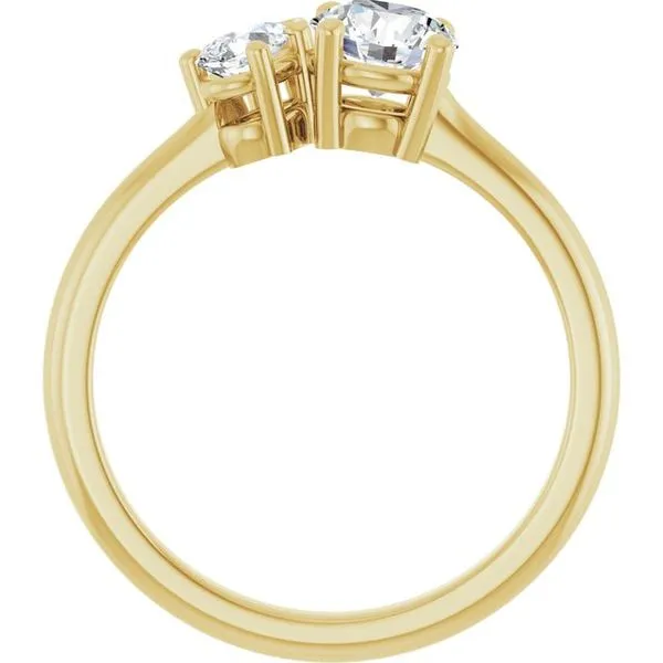 Two-Stone Engagement Ring Image 2 J. Thomas Jewelers Rochester Hills, MI