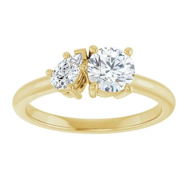 Two-Stone Engagement Ring Image 3 Futer Bros Jewelers York, PA