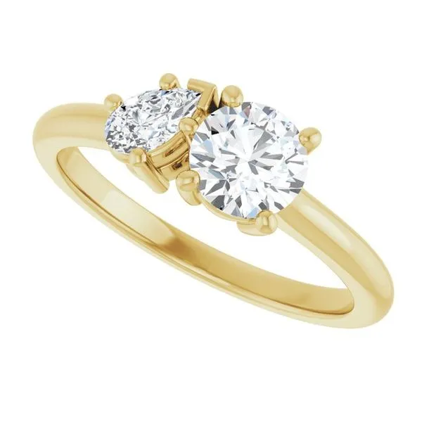 Two-Stone Engagement Ring Image 5 Paul James Jewelers Angels Camp, CA