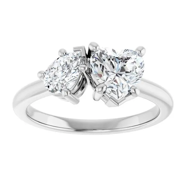 Two-Stone Engagement Ring Image 3 Paul James Jewelers Angels Camp, CA