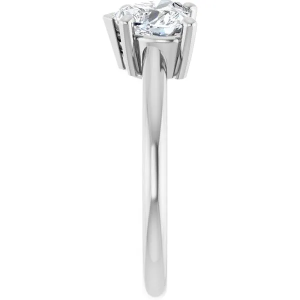 Two-Stone Engagement Ring Image 4 Vulcan's Forge LLC KANSAS CITY, MO