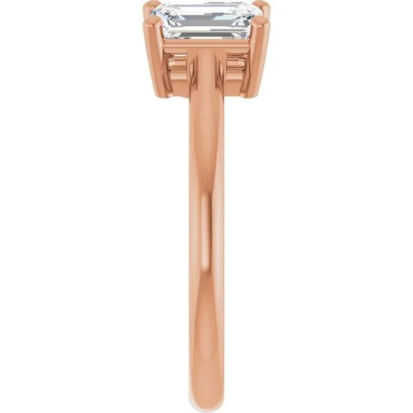 Two-Stone Engagement Ring Image 4 Vulcan's Forge LLC KANSAS CITY, MO