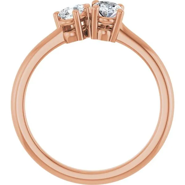 Two-Stone Engagement Ring Image 2 Paul James Jewelers Angels Camp, CA