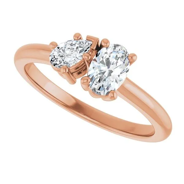 Two-Stone Engagement Ring Image 5 Futer Bros Jewelers York, PA