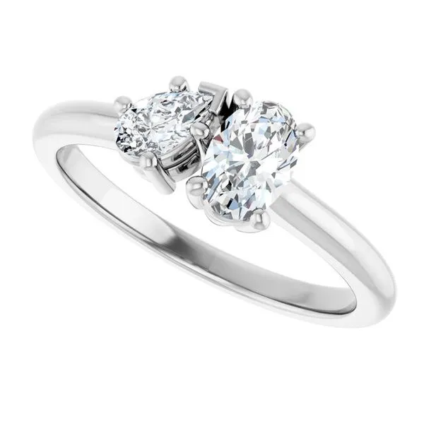 Two-Stone Engagement Ring Image 5 Paul James Jewelers Angels Camp, CA