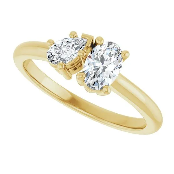 Two-Stone Engagement Ring Image 5 Shipley's Fine Jewelry Hampstead, MD