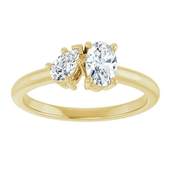 Two-Stone Engagement Ring Image 3 Arezzo Jewelers Elmwood Park, IL