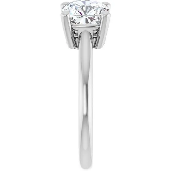 Two-Stone Engagement Ring Image 4 The Jewelry Source El Segundo, CA