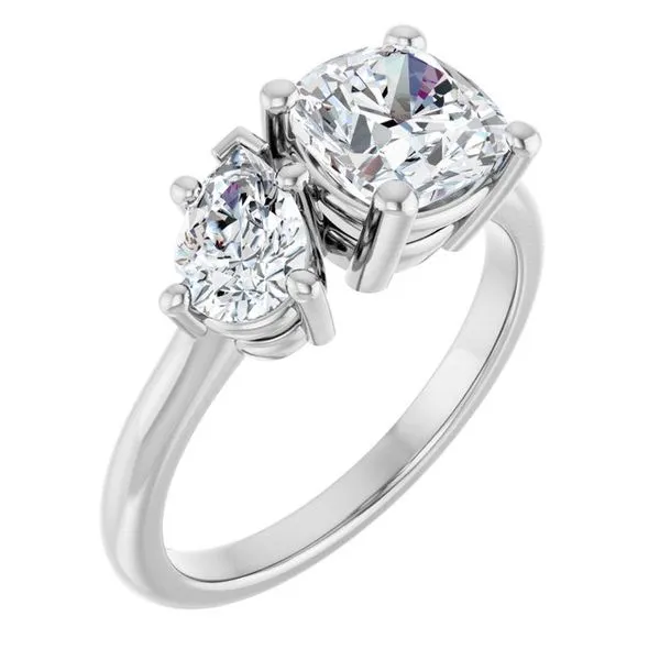 Two-Stone Engagement Ring The Jewelry Source El Segundo, CA