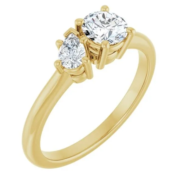 Two-Stone Engagement Ring Hudson Valley Goldsmith New Paltz, NY