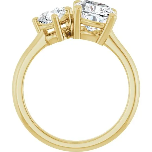 Two-Stone Engagement Ring Image 2 Mark Jewellers La Crosse, WI