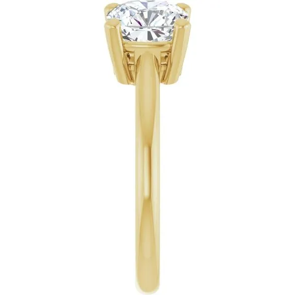 Two-Stone Engagement Ring Image 4 JF Jones Jewelers Rochester, NY