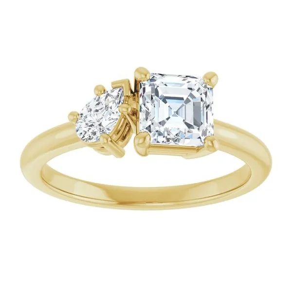 Two-Stone Engagement Ring Image 3 Mark Jewellers La Crosse, WI