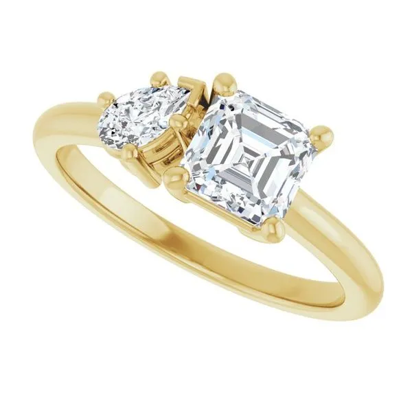 Two-Stone Engagement Ring Image 5 Mark Jewellers La Crosse, WI