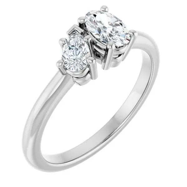 Two-Stone Engagement Ring Futer Bros Jewelers York, PA