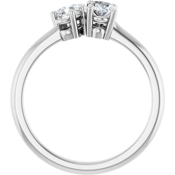 Two-Stone Engagement Ring Image 2 Futer Bros Jewelers York, PA