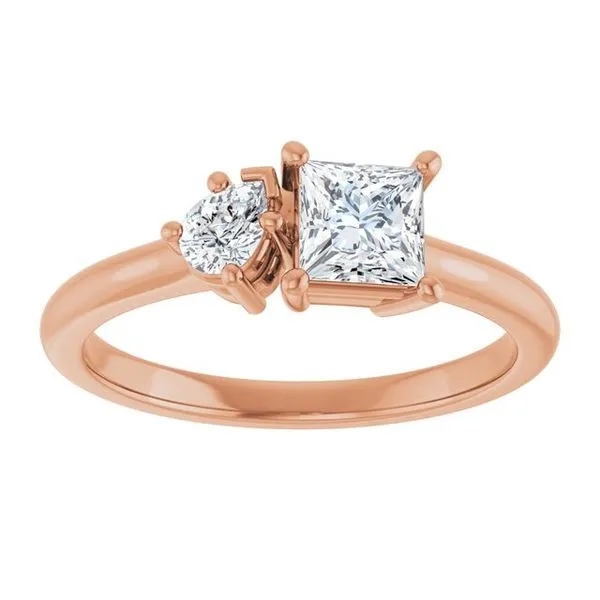 Two-Stone Engagement Ring Image 3 J. Thomas Jewelers Rochester Hills, MI