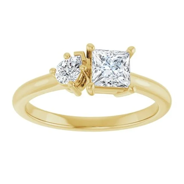 Two-Stone Engagement Ring Image 3 Mark Jewellers La Crosse, WI