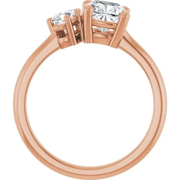 Two-Stone Engagement Ring Image 2 Shipley's Fine Jewelry Hampstead, MD