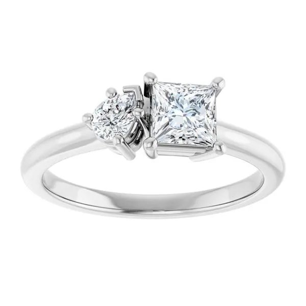 Two-Stone Engagement Ring Image 3 Mark Jewellers La Crosse, WI