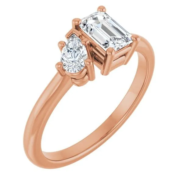 Two-Stone Engagement Ring Don's Jewelry & Design Washington, IA