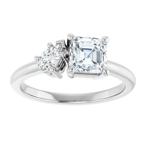Two-Stone Engagement Ring Image 3 Mark Jewellers La Crosse, WI