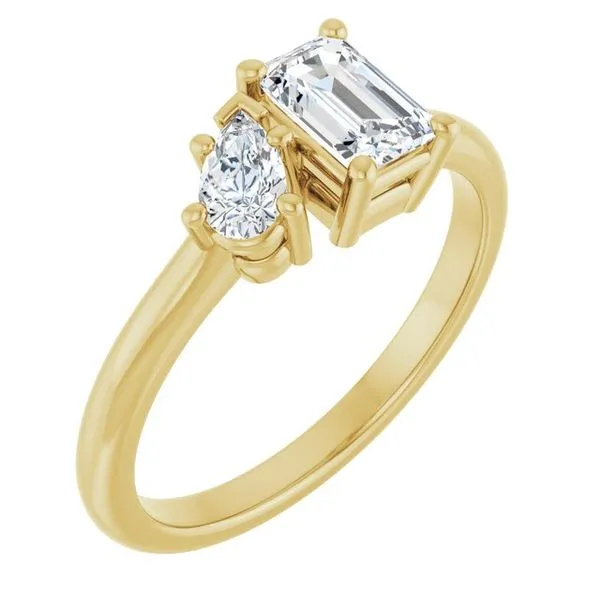 Two-Stone Engagement Ring Paul James Jewelers Angels Camp, CA