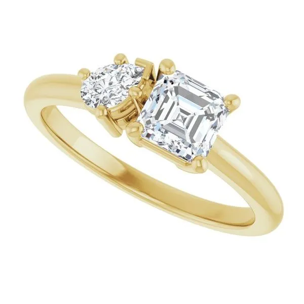 Two-Stone Engagement Ring Image 5 Morin Jewelers Southbridge, MA