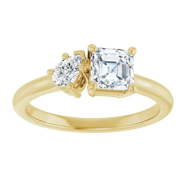 Two-Stone Engagement Ring Image 3 J. Thomas Jewelers Rochester Hills, MI